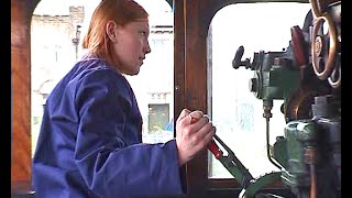 Lady Driving a Class D49 [upl. by Birecree889]