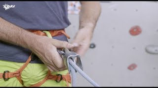 Climb Safe How to belay with the ATC [upl. by Alarise]