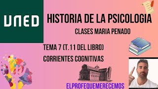 Historia de la Psicologia UNED TEMA 7 T11 LIBRO Maria Penado [upl. by Dyan784]