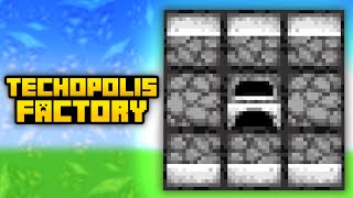 Minecraft Techopolis 2  ORE PROCESSING AUTOMATION WITH TRAINS 6 Modded Questing Factory [upl. by Nauqas]