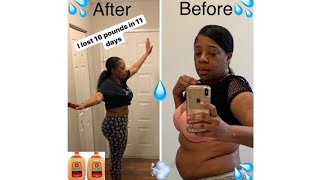 I lost 16 pounds in 11 days Arden’s Garden 2 Day Detox amp 9 Day Water Fast 💦 💨 [upl. by Cohdwell]