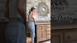 Grandmas furniture diaries 👵🏼 cabinetupcycle diy diyhomedecor [upl. by Doris]