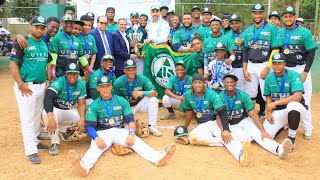 UTESA conquista título y Copa BanReservas en torneo de béisbol universitario 20 [upl. by Niamrahc]