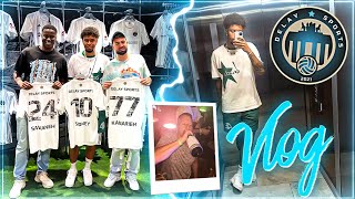 DELAY SPORTS TRIKOT RELEASE VLOG MIT ELIGELLA ALIEU amp CO🔥⚽️ Wochenend Vlog🙌🏼 VLOG 190 [upl. by Hanonew]