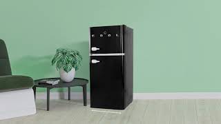 Commercial Cool CCRRD45H 45 Cu Ft 2Door Top Mount Retro Refrigerator [upl. by Naliorf]