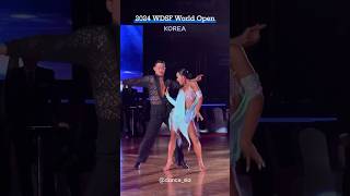 Zhengmin Yu amp Zitong Huo 💃🏽2024 WDSF World Open  KOREA🕺🏽Final Solo dance  chachacha 댄스스포츠 [upl. by Dwight215]