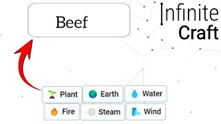 How to make Beef in infinite craft  infinity craft [upl. by Eleirbag447]