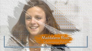 EnginHERing Polimi L’intervista a Maddalena Rossi studentessa di Ingegneria Aerospaziale [upl. by Anele]