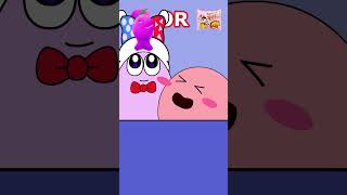 Kirby Animation  Spicy Pick a Color with Marx 🤯 kirby shorts [upl. by Niattirb]