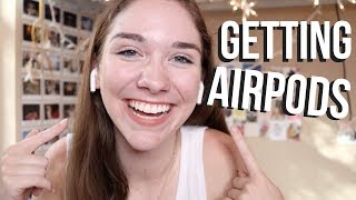 AIRPODS UNBOXING AND FIRST IMPRESSIONS ARE THEY WORTH IT [upl. by Shannon]