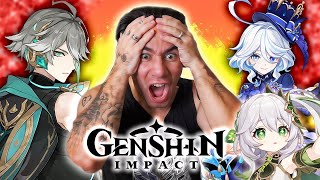 NEW PLAYER Reacts to EVERY Genshin Impact Character Demo 2 [upl. by Andee]