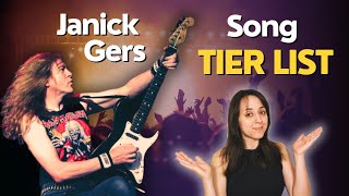 Janick Gers Song Tier List [upl. by Eisnil]