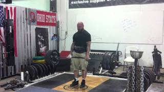 Jim Wendler  Deadlift 475x10 [upl. by Sorgalim780]