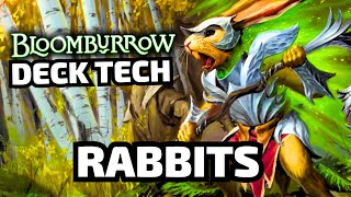 Bloomburrow Deck Tech Rabbits  Selesnya Standard MTG Arena [upl. by Arica]