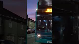 Arriva Northumbria 7503 NK57DXZ ADL E400 Trident 2 X7 Blyth [upl. by Chee]