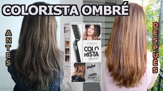 Colorista OMBRÉ  en cabello oscuro teñido [upl. by Klapp]