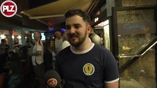 SCOTLAND FANS IN GERMANY REACTION  Germany v Scotland 51 [upl. by Earized276]