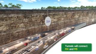 WestConnex M4 East tunnel [upl. by Inus]