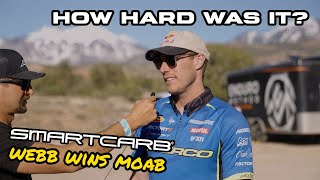 How Hard Was It Presented by SmartCarb  2024 Moab Hard Enduro PostRace Interviews [upl. by Byler]