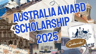 BEASISWA AUSTRALIA AWARD SCHOLARSHIP AAS 2025 australia beasiswa pascasarjana aas Master [upl. by Worsham]