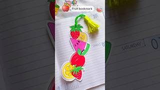 DIY watermelon 🍉 bookmark satisfying shorts art kids viralvideo [upl. by Giarc]