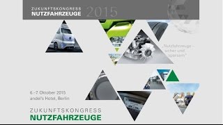 DEKRA Zukunftskongress Nutzfahrzeuge 2015 [upl. by Knarf911]