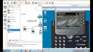 Cisco IPCommunicator en GNS3 y Quemu [upl. by Ariajaj]