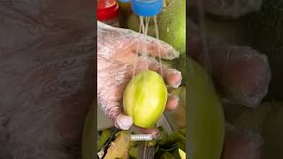 Fast Cutting street fruit Ambarella shortvideo [upl. by Soneson]