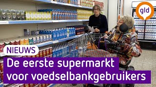 Gratis supermarkt voor voedselbankgebruikers [upl. by Fong]