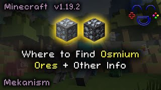 How to Get Osmium Ore and Maximize Profit  Mekanism [upl. by Anec]