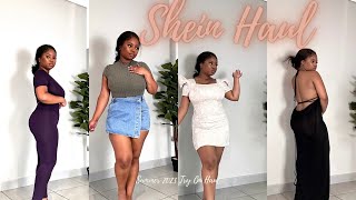 VLOGMAS Day 2 Shein Haul Summer 2023 Try On Haul [upl. by Jb]