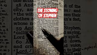 Short 172 Revelation Study Chapter 2 quotThe Stoning of Stephenquot churchhistory bible [upl. by Dolli]