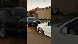 Dikoloi Tsako Kasi 🤍🤟🏾 juststancecars vw jettavr6 golf5 vr6 vw baggedslammedvwjettavwgolf [upl. by Salaidh80]