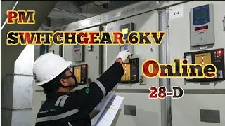 Preventive Maintenance Switchgear 6kV Online [upl. by Ziladnerb816]