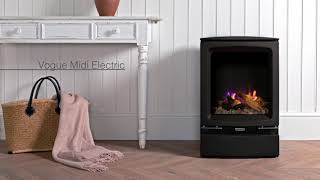 The Gazco Vogue Midi Electric Stove [upl. by Attaynek]