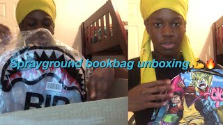 Sprayground Unboxing 💪🔥 Shaq X Sprayground [upl. by Ennayar213]