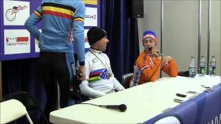 Nieuwsbladbe Van der Haar dolt met Sven Nys [upl. by Savitt]