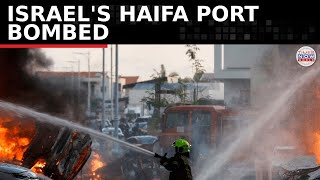 Onslaught at Haifa Airport Islamic Resistance Drone Strike Caught On Camera Watch Now [upl. by Sedgewick]