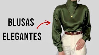 7 BLUSAS PARA LUCIR COSTOSA Y ELEGANTE SIN GASTAR MUCHO DINERO [upl. by Plotkin628]