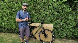 Merida CROSSWAY 300 2023 unboxing [upl. by Erdda]