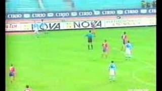 LazioCosenza gran gol di Riccio [upl. by Anaujahs]