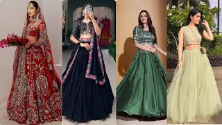 Latest And Trendy Lehenga Designs 2024  Unique Lehenga Designs  Simple Lehenga Designs [upl. by Peony]