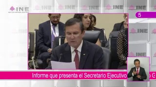 Reanudación de la Sesión extraordinaria del Consejo General del Instituto Nacional Electoral [upl. by Farny]