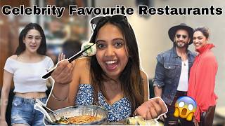 I only ate at CELEBRITY favourite Restaurants for 24 HOURS😱CRAZY [upl. by Poppy]