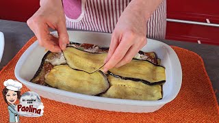 PARMIGIANA DI MELANZANE Ricetta della vera parmigiana di melanzane Come fare la parmigiana [upl. by Aviv]