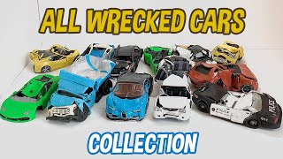 Collection all wrecked cars from plasticine clay for 15 years [upl. by Frodi]