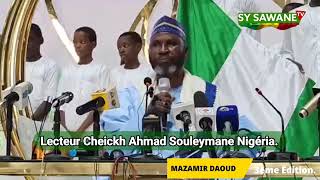 MAZAMIR DAOUD  ecoutons le lecteur Ahmad Souleymane du Nigéria [upl. by Acinaj]