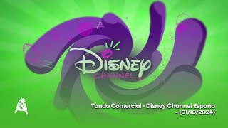 Tanda Comercial • Disney Channel España  01102024 [upl. by Anegue]