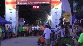 Tamarindo Beach Marathon 2014 Salida 10K [upl. by Koval258]