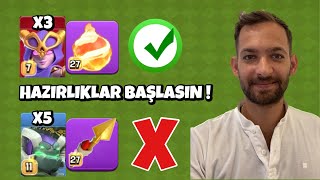 ETKİNLİK BİTİNCE BU ORDUYU KULLANIN  CLASH OF CLANS [upl. by Aniuqaoj]